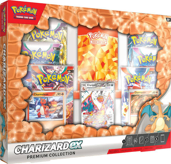 Pokémon TCG: Charizard ex Premium Collection - INGLÉS