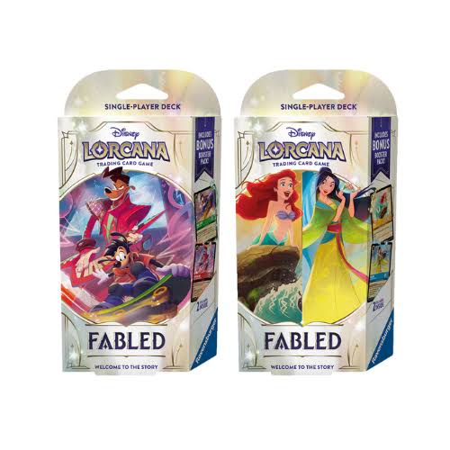 Disney Lorcana Trading Card Game: Fabled Starter Deck - INGLÉS