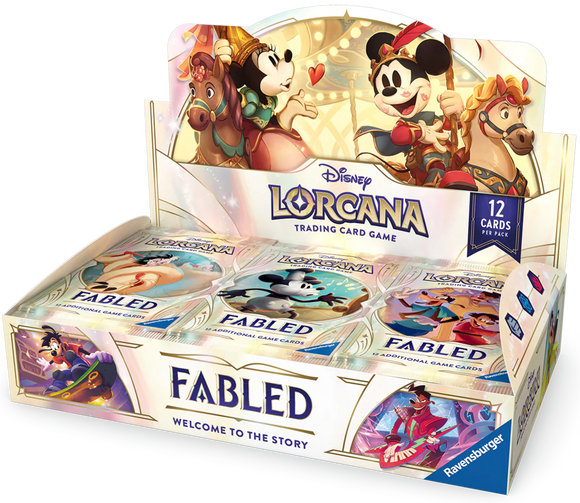Disney Lorcana Fabled Booster Box - INGLÉS