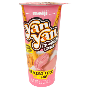 Meiji Yan Yan Strawberry Creme 57 g