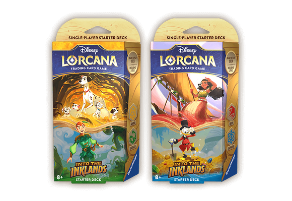 Disney Lorcana Trading Card Game: Into the Inklands Starter Deck - INGLÉS