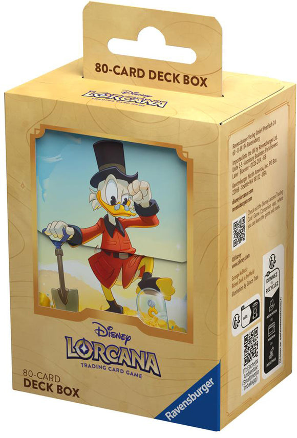 Lorcana Card Deck Box Scrooge