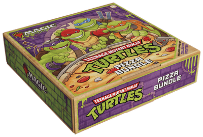Magic the Gathering: Teenage Mutant Ninja Turtles Pizza Bundle - INGLÉS