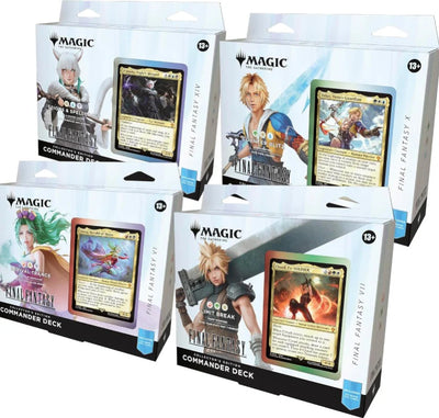 Magic the Gathering: FINAL FANTASY Commander Deck Collector's CASE - INGLÉS