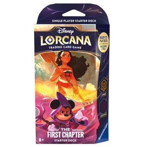 Disney Lorcana Trading Card Game: The First Chapter Starter Deck - INGLÉS