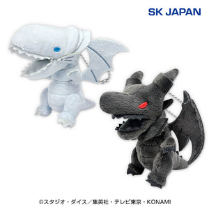 SK JAPAN - Yuru Gi Oh Blue Eyes White Dragon/Red Eyes Black Dragon Plush