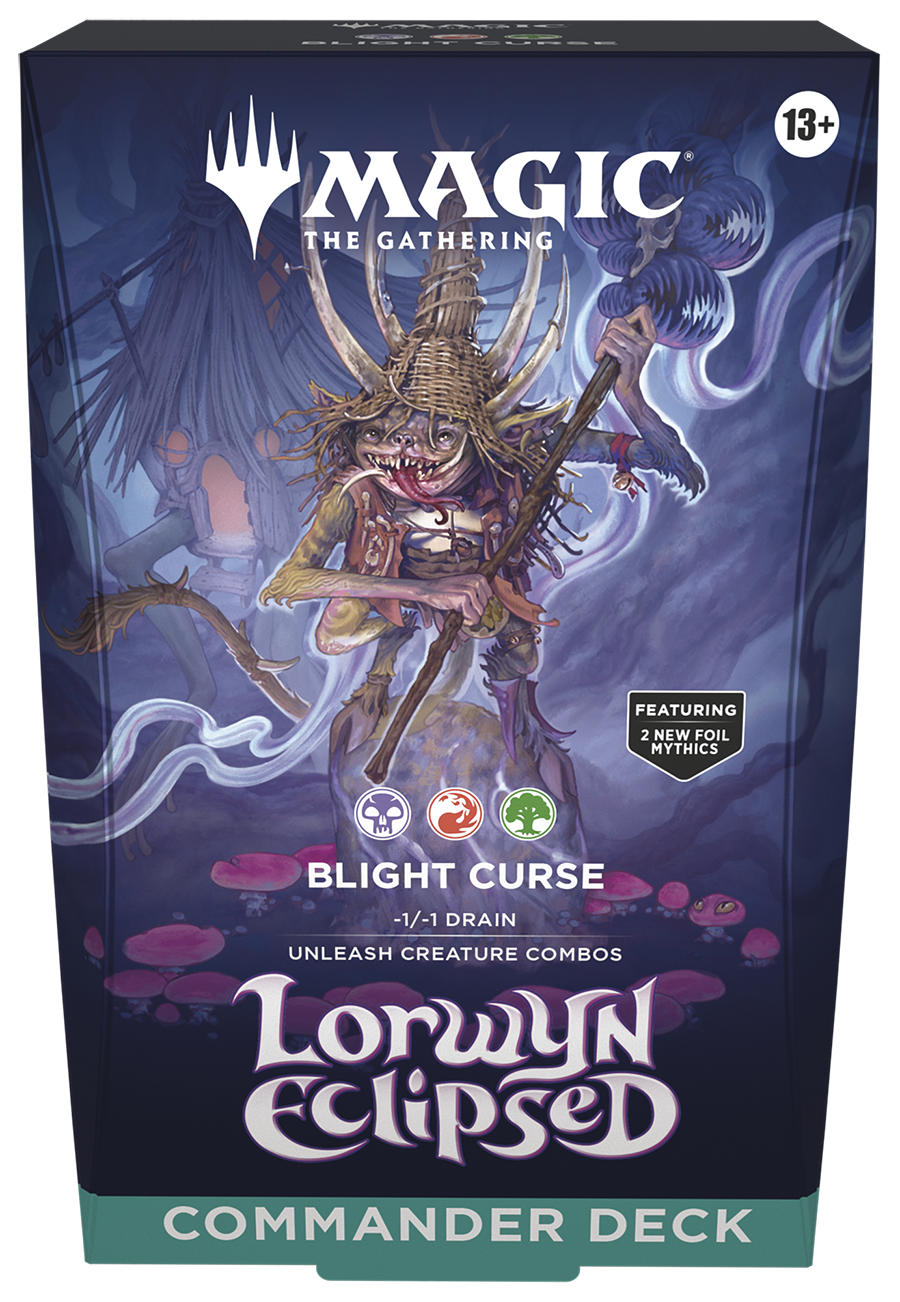 Magic the Gathering: Lorwyn Eclipsed Commander Deck - INGLÉS