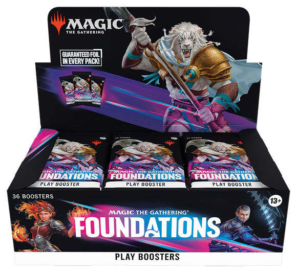 PREVENTA - Magic the Gathering: Foundations Play Booster Box - INGLÉS