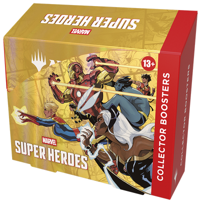 Magic the Gathering: Marvel Super Heroes Collector Booster Box - INGLÉS