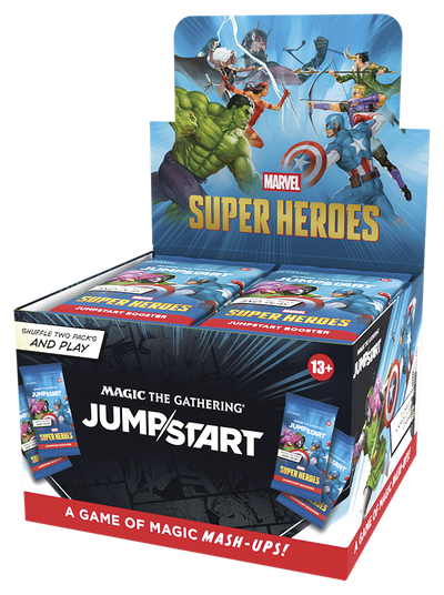 Magic the Gathering: Marvel Super Heroes Jumpstart Booster Box - INGLÉS