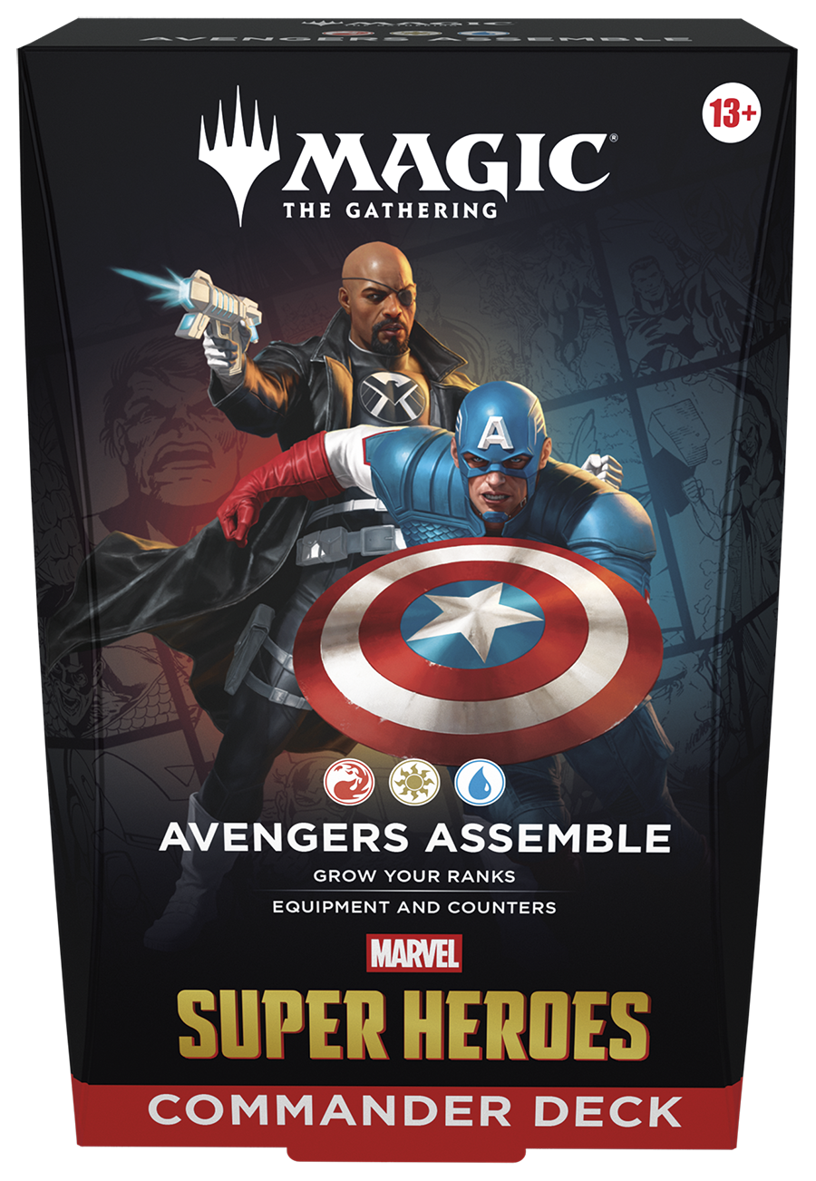 Magic the Gathering: Marvel Super Heroes Commander Deck - INGLÉS