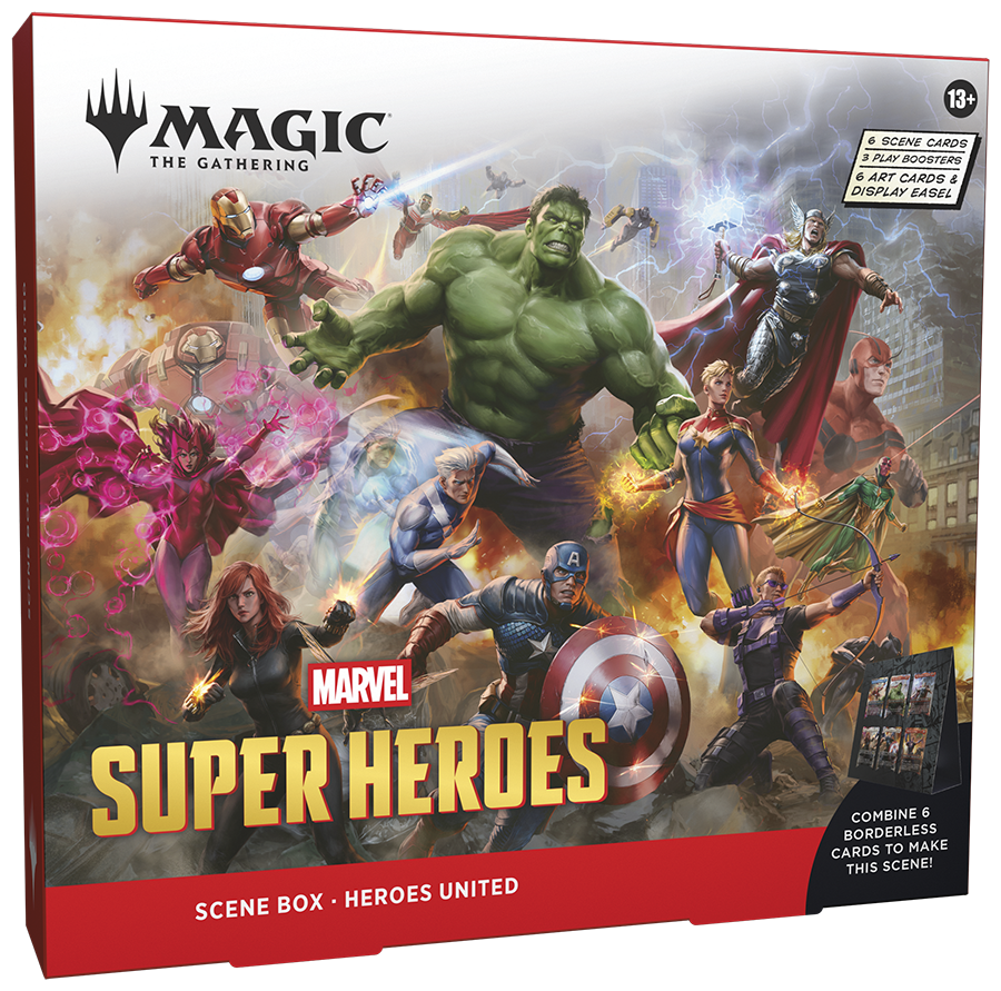 Magic the Gathering: Marvel Super Heroes Scene Box - INGLÉS