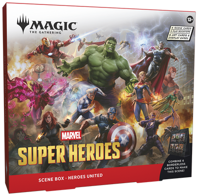Magic the Gathering: Marvel Super Heroes Scene Box - INGLÉS