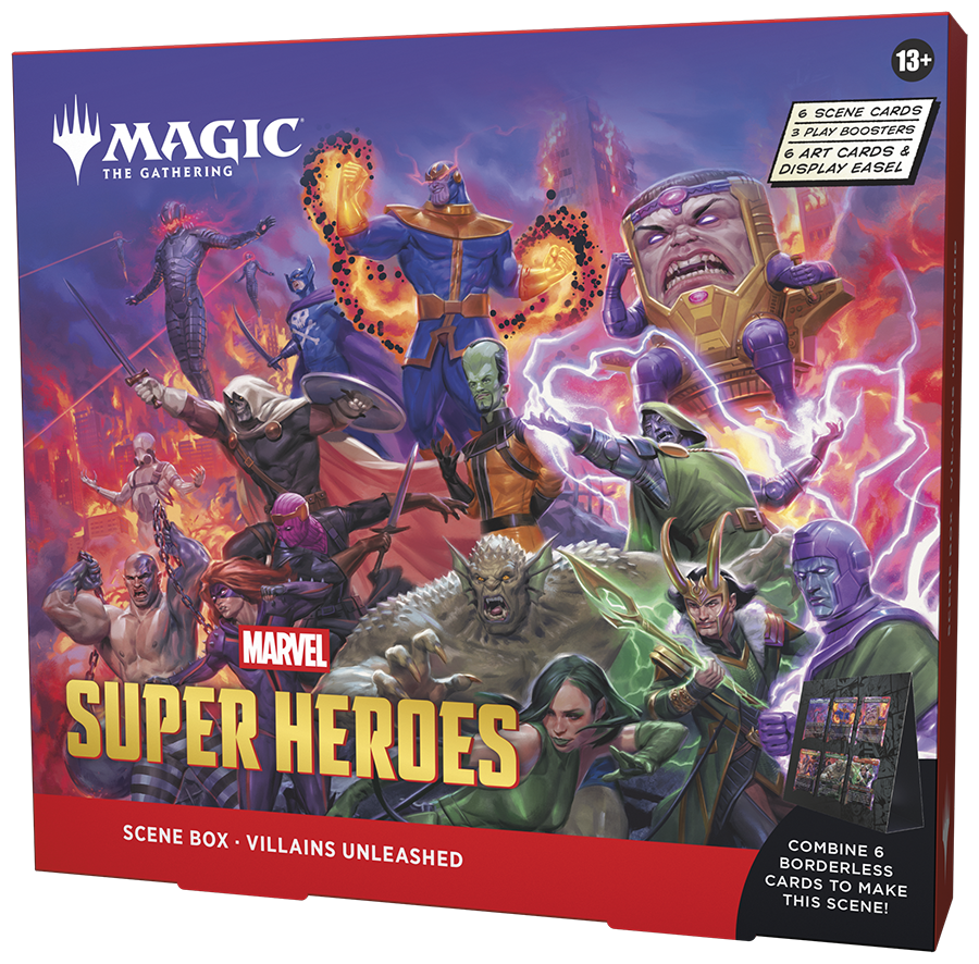 Magic the Gathering: Marvel Super Heroes Scene Box - INGLÉS
