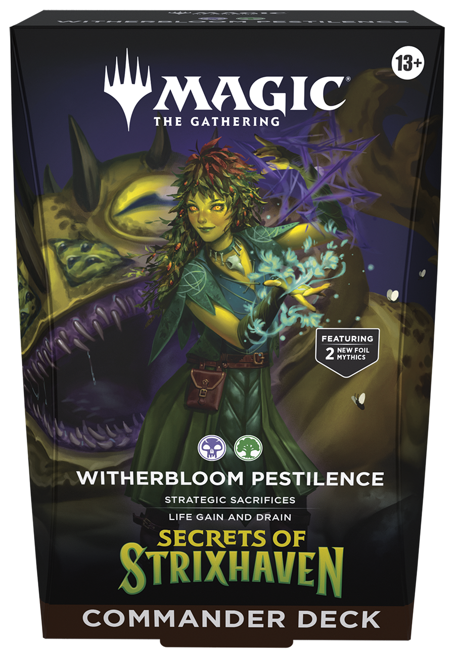 Magic the Gathering: Secrets of Strixhaven Commander Deck - INGLÉS