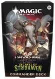 Magic the Gathering: Secrets of Strixhaven Commander Deck - INGLÉS