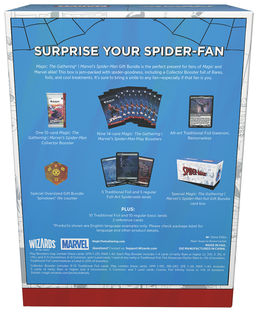 Magic the Gathering: Marvel's Spider-Man Gift Bundle - INGLÉS