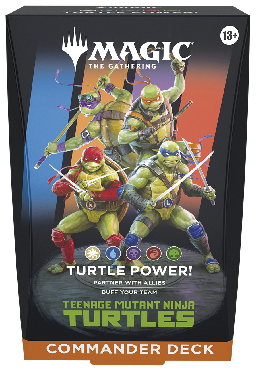 Magic the Gathering: Teenage Mutant Ninja Turtles Deck - INGLÉS