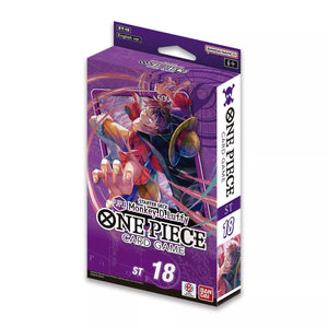 ONE PIECE CARD GAME STARTER DECKS [ST18] -PURPLE MONKEY D LUFFY- INGLÉS