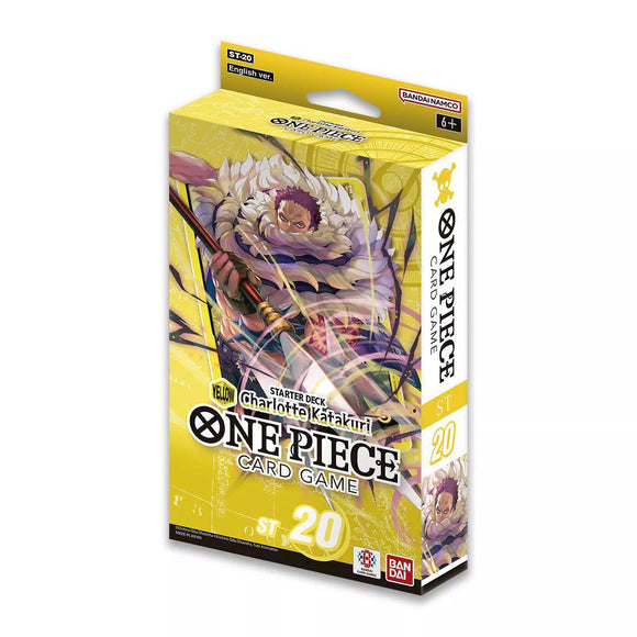 ONE PIECE CARD GAME STARTER DECKS [ST20] -YELLOW CHARLOTTE KATAKURI- INGLÉS