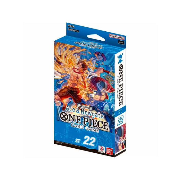 ONE PIECE CARD GAME STARTER DECKS [ST22] - ACE & NEWGATE- INGLÉS
