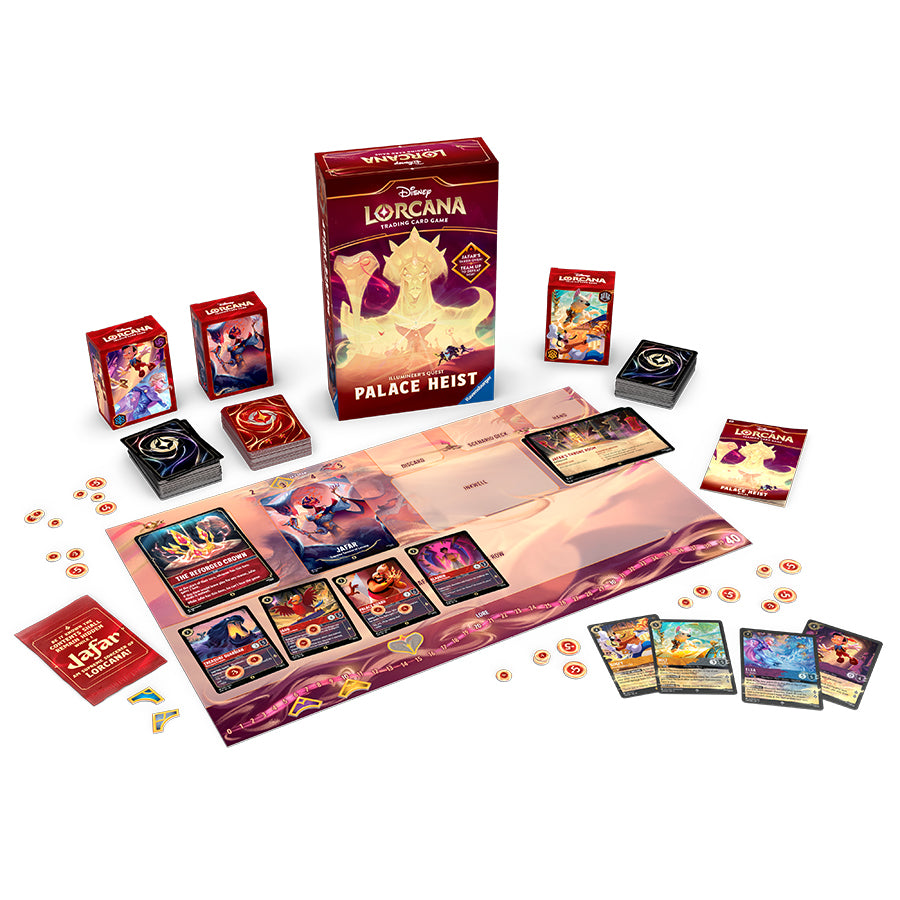 Disney Lorcana Trading Card Game: Reign of Jafar Illuminer's Quest - INGLÉS