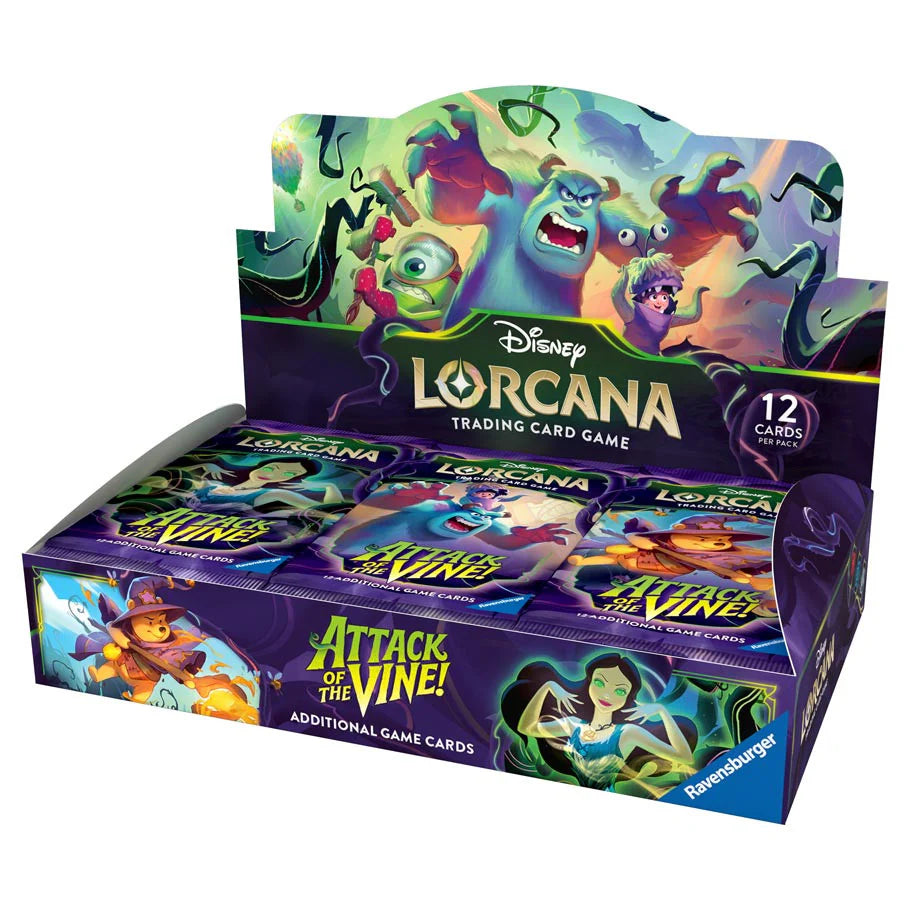 Disney Lorcana Attack of the Vine Booster Box - INGLÉS