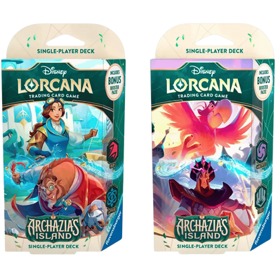 Disney Lorcana Trading Card Game: Archazia's Island Starter Deck - INGLÉS