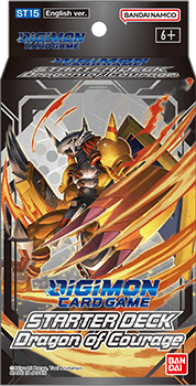 DIGIMON CARD GAME STARTER DECK -DRAGON OF COURAGE- ST15