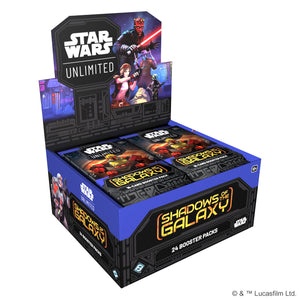 Star Wars Unlimited: Shadows of the Galaxy Booster Box - INGLÉS