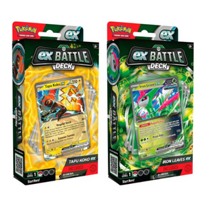 Pokémon TCG: Tapu Koko EX/Iron Leaves EX Battle Deck - INGLÉS