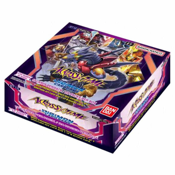 DIGIMON CARD GAME -ACROSS TIME- [BT-12] BOOSTER BOX