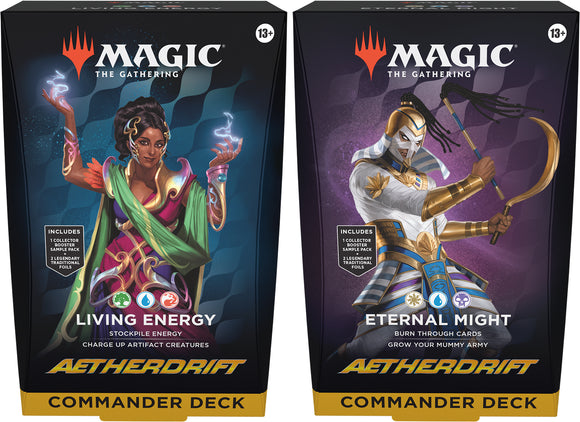 Magic the Gathering: Aetherdrift Commander Deck - INGLÉS