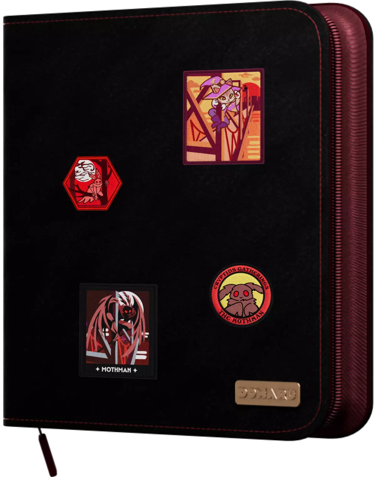 Binder: 12-Pocket DOMARU Cryptids Collection- Crimson Glow