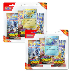 Pokémon TCG: Scarlet & Violet 08 Surging Sparks - Three Booster Blister - INGLÉS