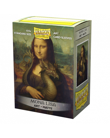 Dragon Shield: 100 Micas Tamaño Standard Art Mona Lisa