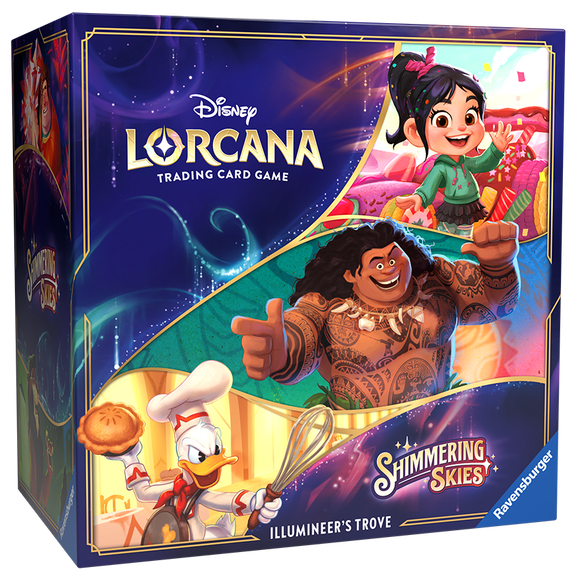 Disney Lorcana Trading Card Game: Shimmering Skies Trove Pack - INGLÉS