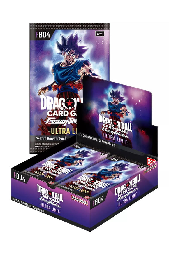 DRAGON BALL CARD GAME FUSION WORLD -ULTRA LIMIT- [FB-04] BOOSTER BOX