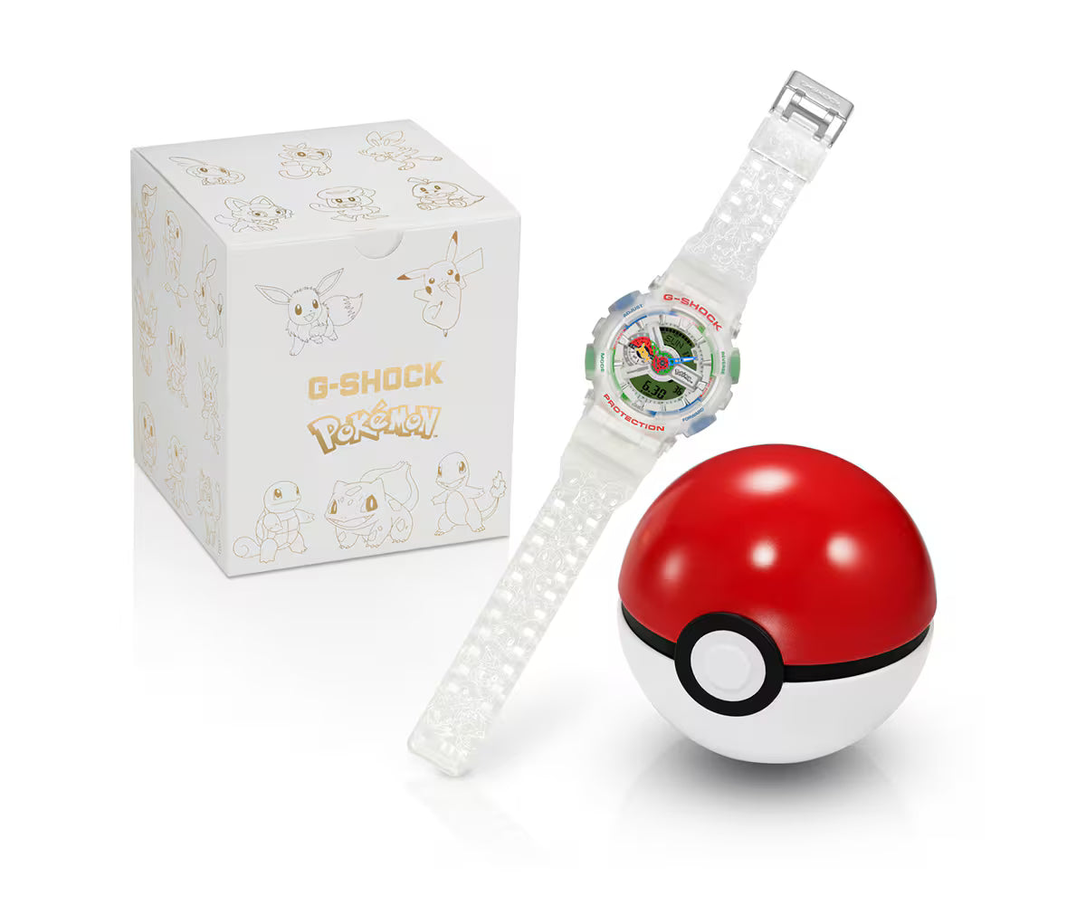 Casio G-Shock Pokémon 30th Anniversary Collaboration Model GA-110PKM-7A