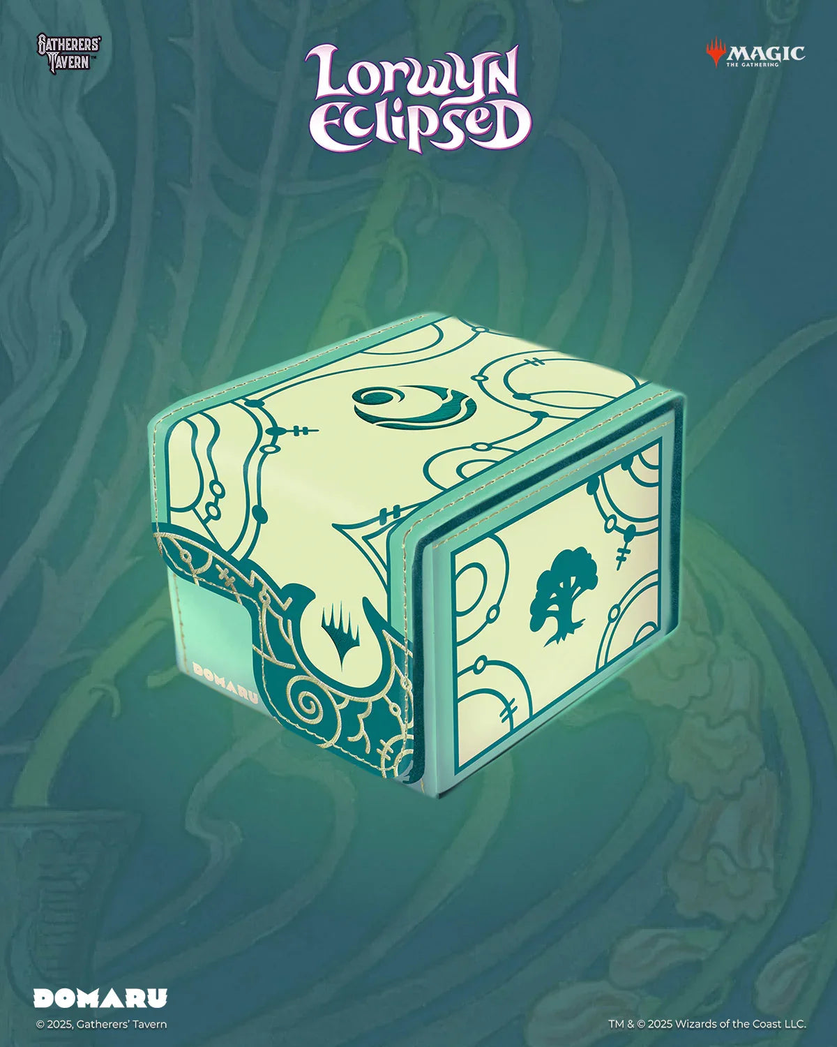Deckbox: MTG DOMARU Box- Lorwyn Eclipsed- Bloomseeker Green