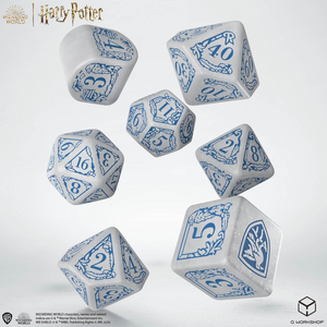 Q Workshop: Harry Potter Ravenclaw - White Modern Dice