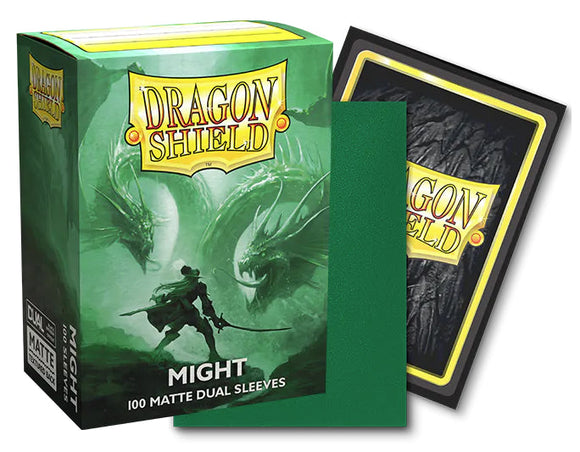 Dragon Shield: 100 Micas Tamaño Standard Dual Matte Might