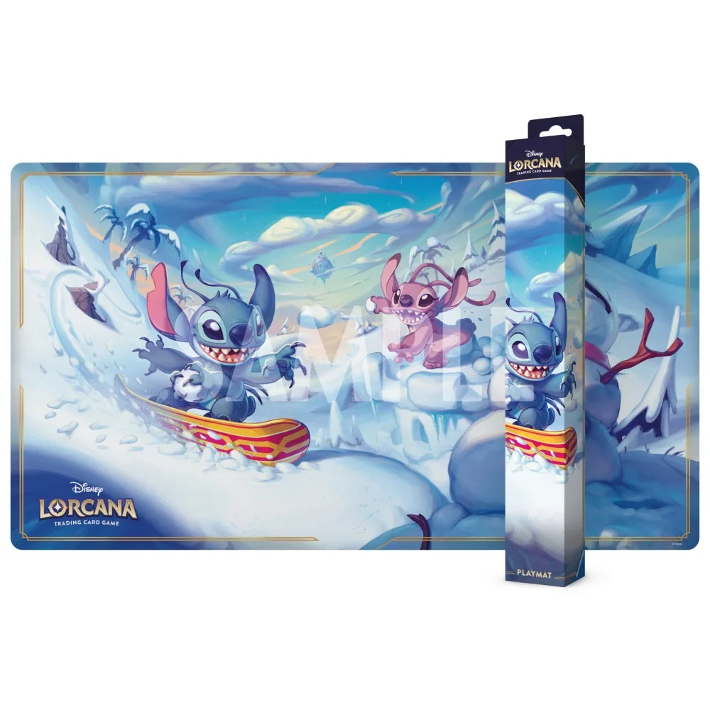 Lorcana: Set 14 Hyperia City - Stitch and Angel PLAYMAT