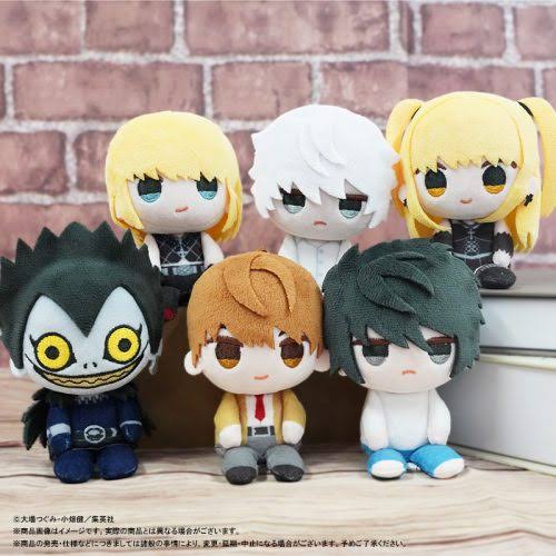 Death Note Sitting Club Mascot Mini Plush Blind Box