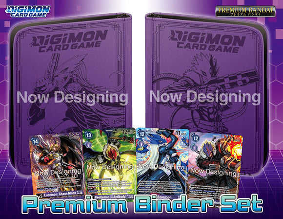 DIGIMON CARD GAME Premium Binder Set