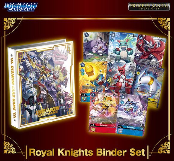Digimon TCG: 9 Pocket Royal Knights Binder Set