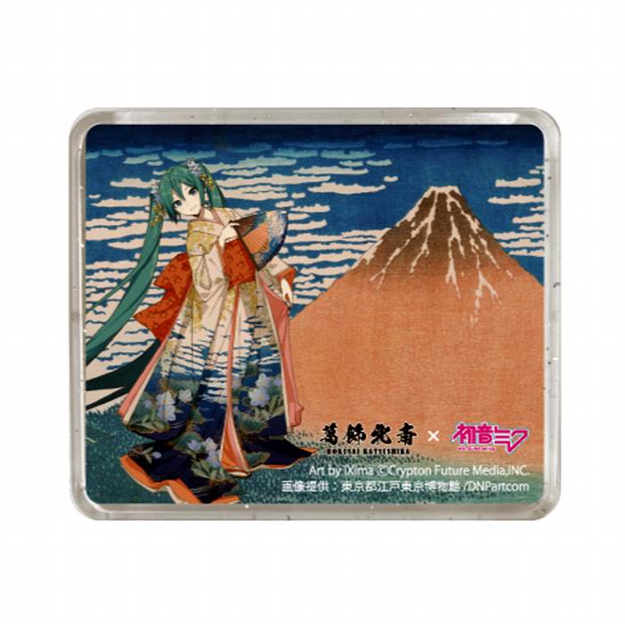 Katsushika HokusaixHatsune Miku 3D: Fine Wind, Clear Morning Magnet