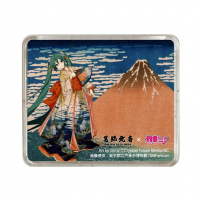 Katsushika HokusaixHatsune Miku 3D: Fine Wind, Clear Morning Magnet