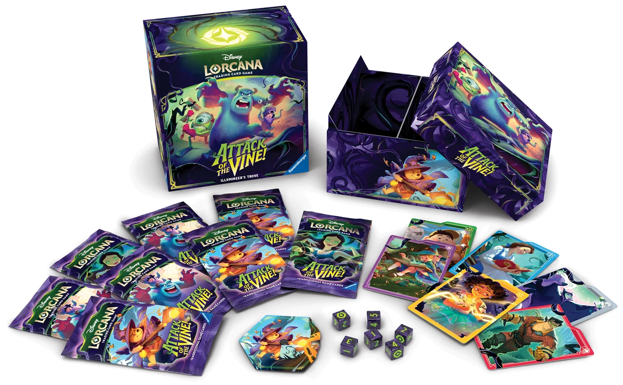 Disney Lorcana Attack of the Vine TROVE - INGLÉS