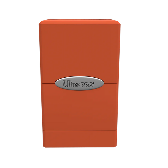 Ultra Pro: Deck Box Satin Tower - Pumpkin Orange